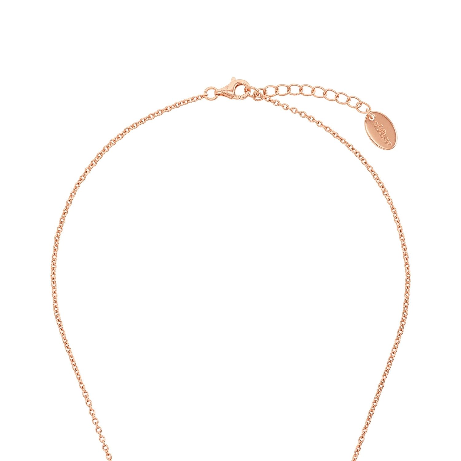 s.Oliver Silberkette für Damen, 925 Ste...