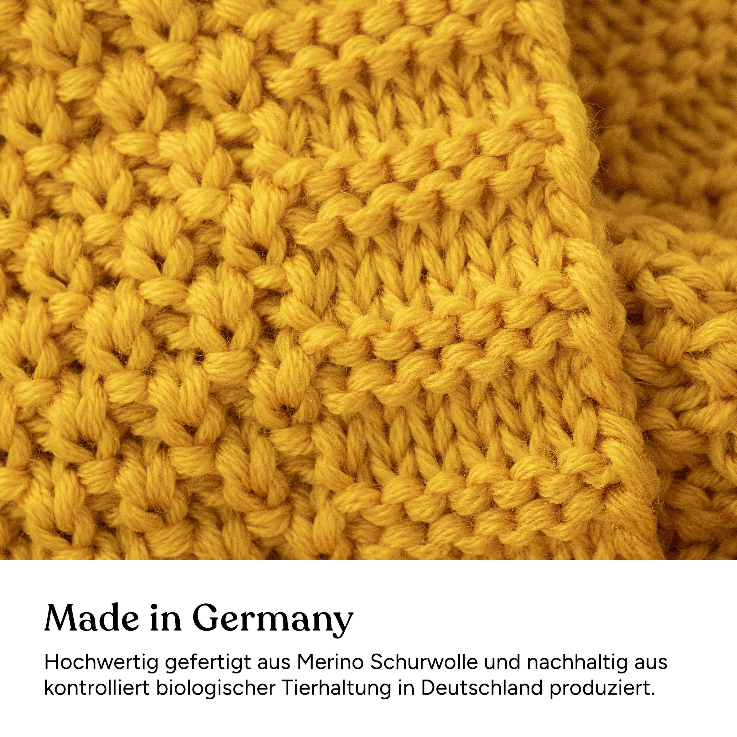 Ehrenkind Strickschal Schlauchschal für Kinder, aus Merino Schurwolle, (Grobstrick), Made in Germany – Bild 5 von 5