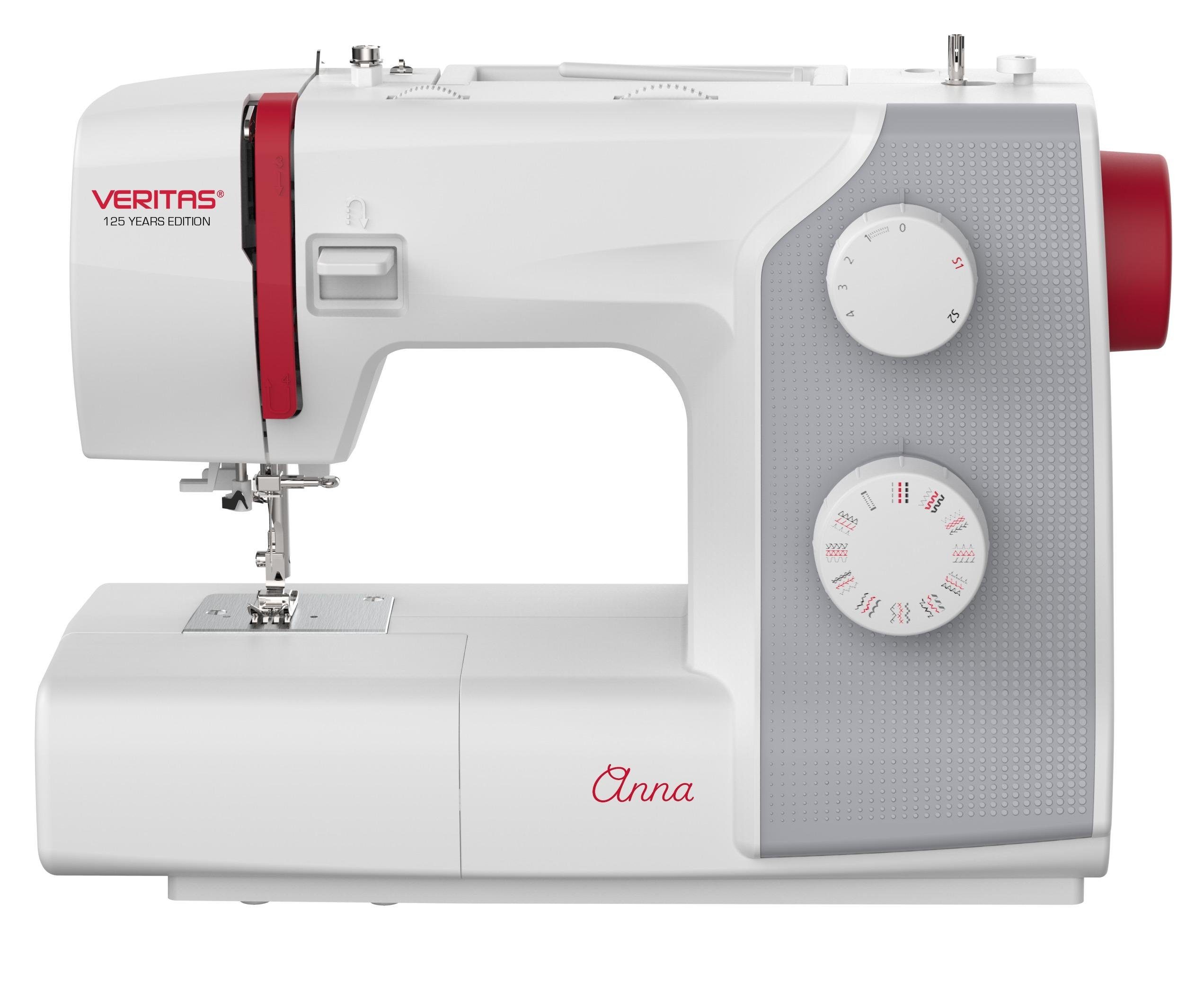 Veritas Nähmaschine Nähmaschine ANNA, mechanisch, 32 Programme, mit Zubehör