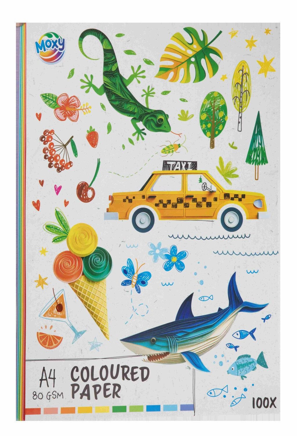 Creative Craft Group Designpapier kreatives Papier-Set 100 Blatt