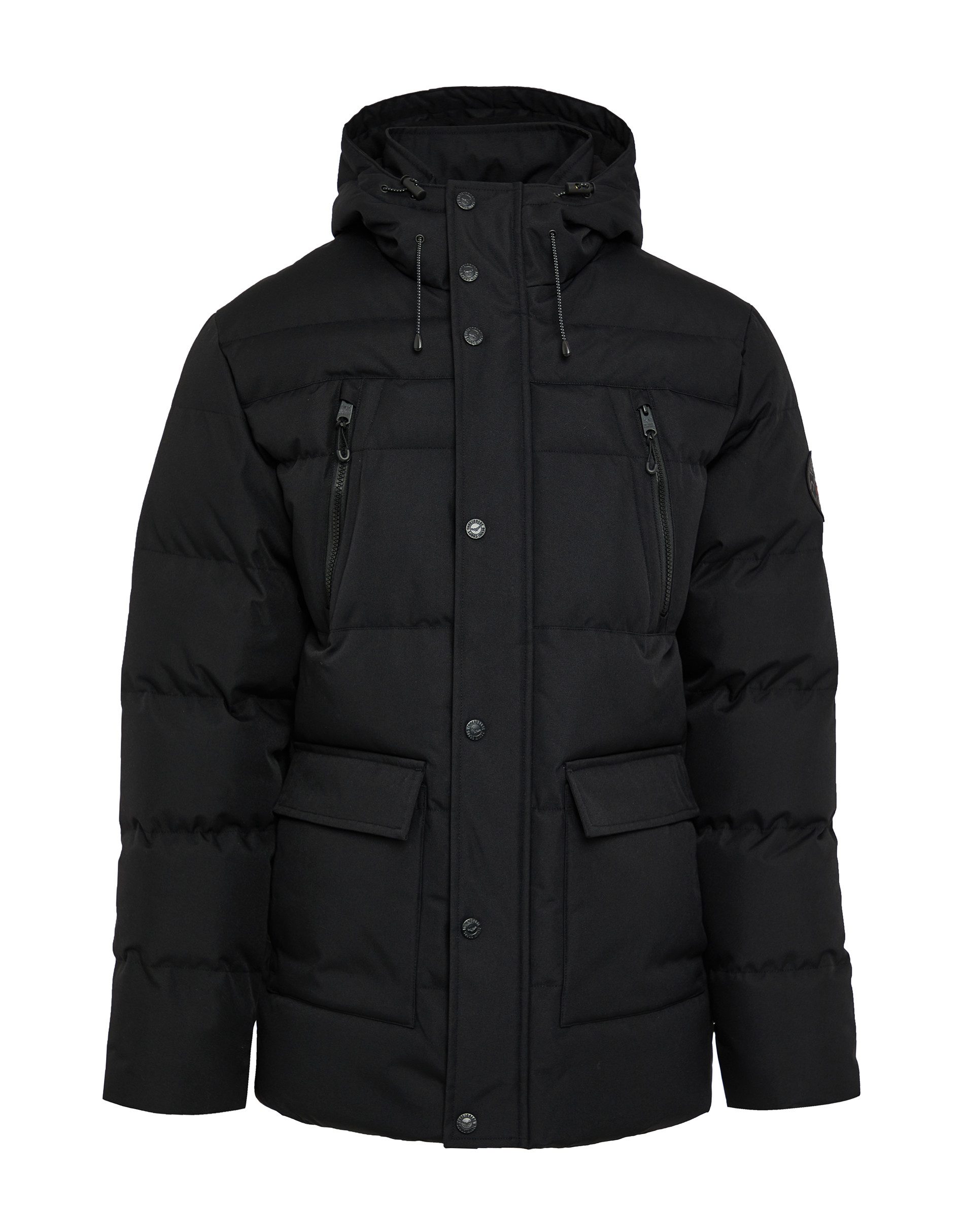Threadbare Steppjacke THB Jacket Jackton (1-St) mit gefütterter Kapuze