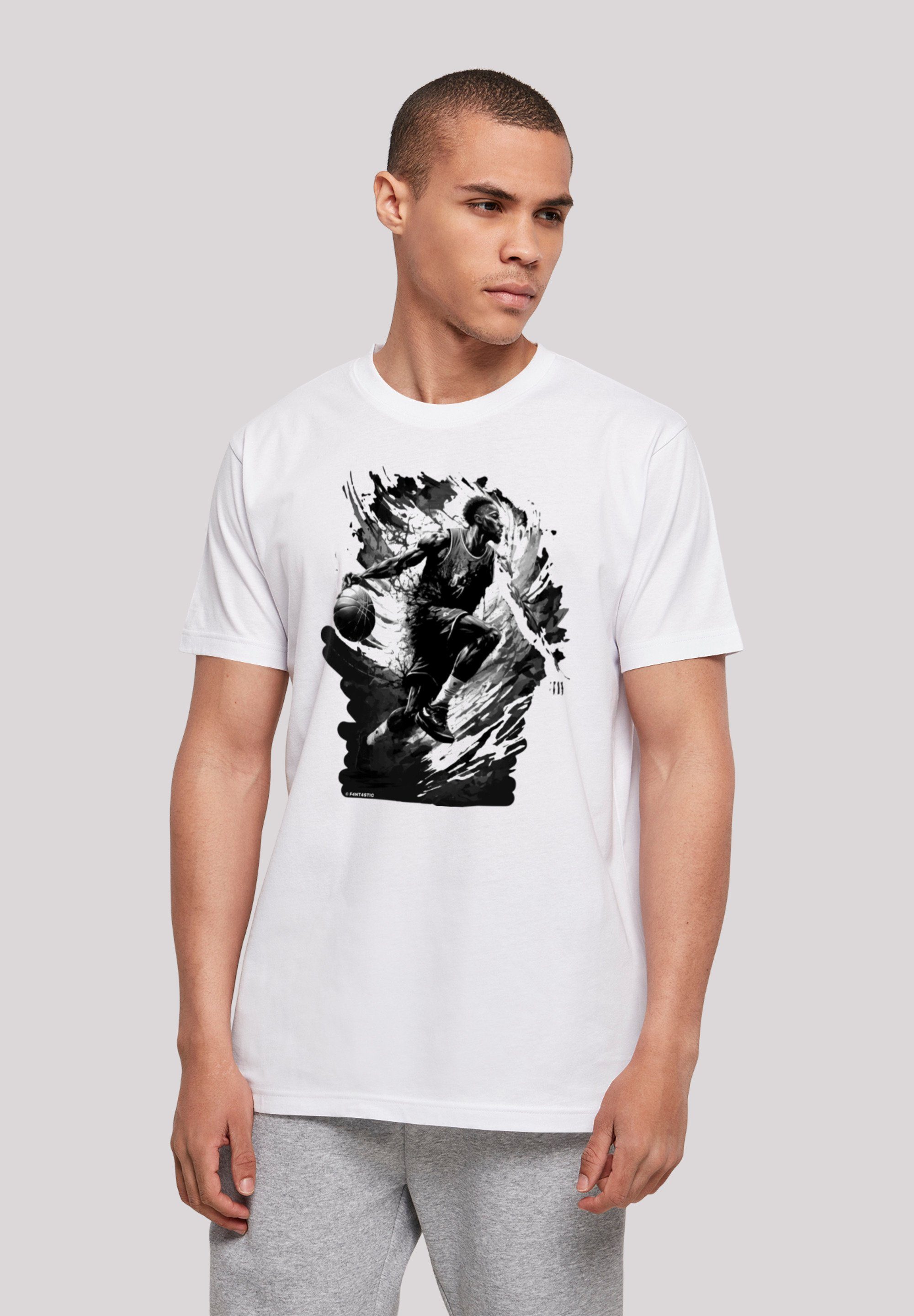 F4NT4STIC T-Shirt Basketball Splash Sport UNISEX günstig online kaufen