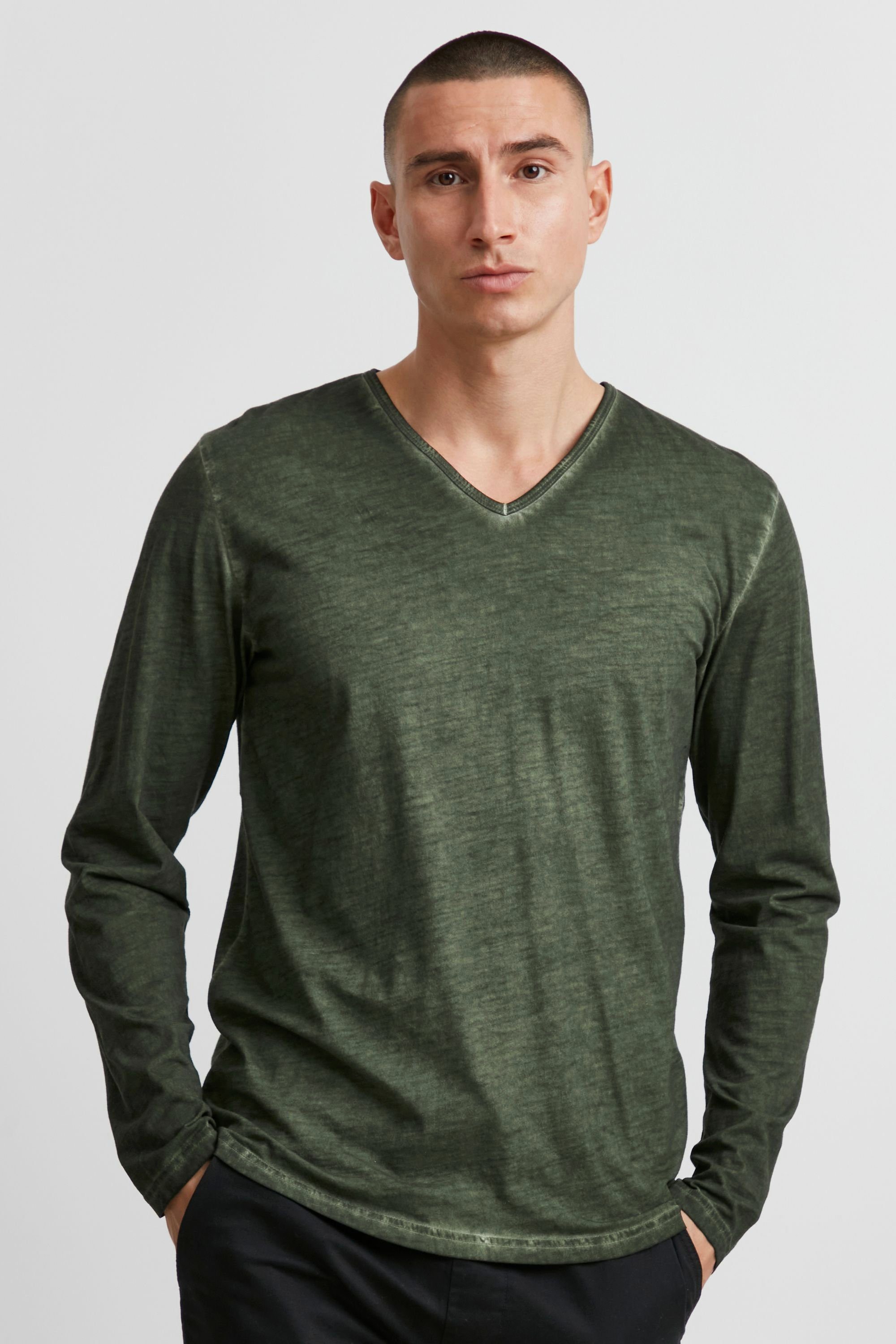 Solid Langarmshirt SDCornelio Climbing (190307) Ivy Longsleeve