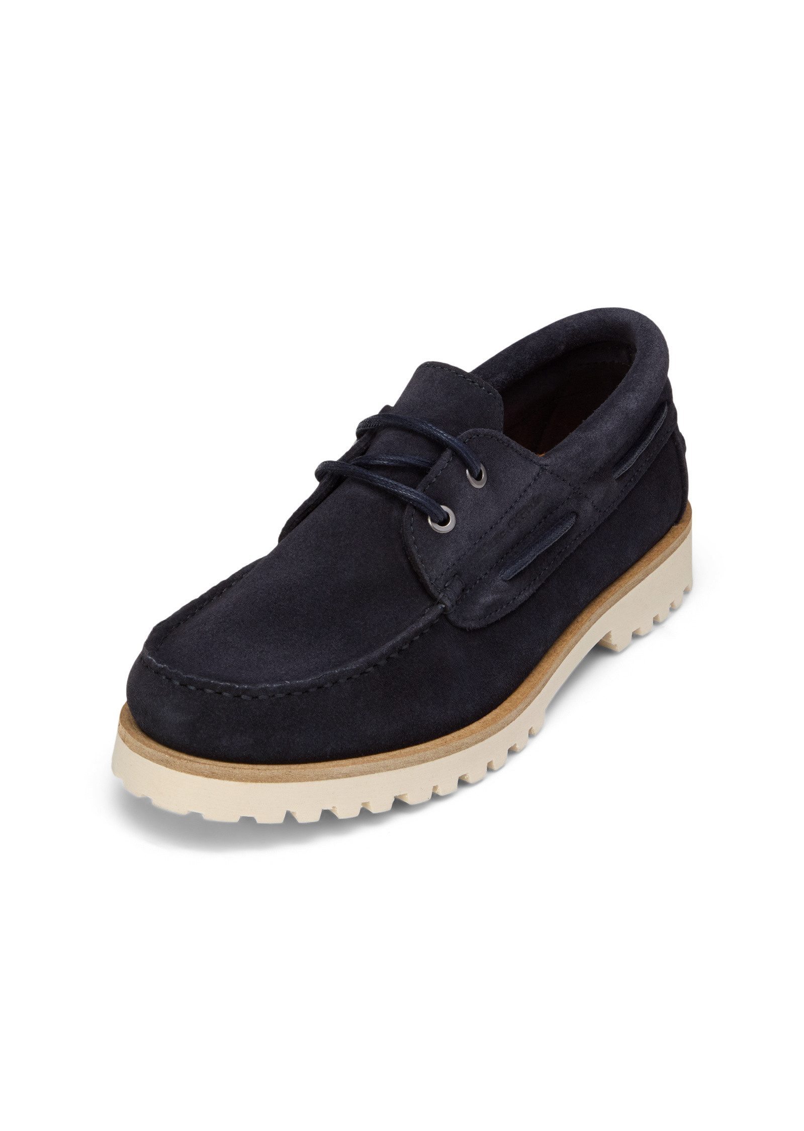 Marc O'Polo aus weichem Veloursleder Bootsschuh