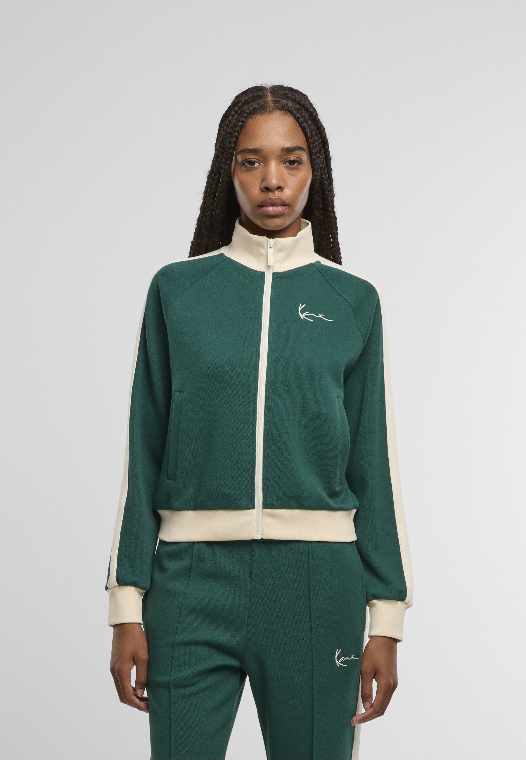 Karl Kani Outdoorjacke Karl Kani Signature Sidestripe Trackjacket (1-St)