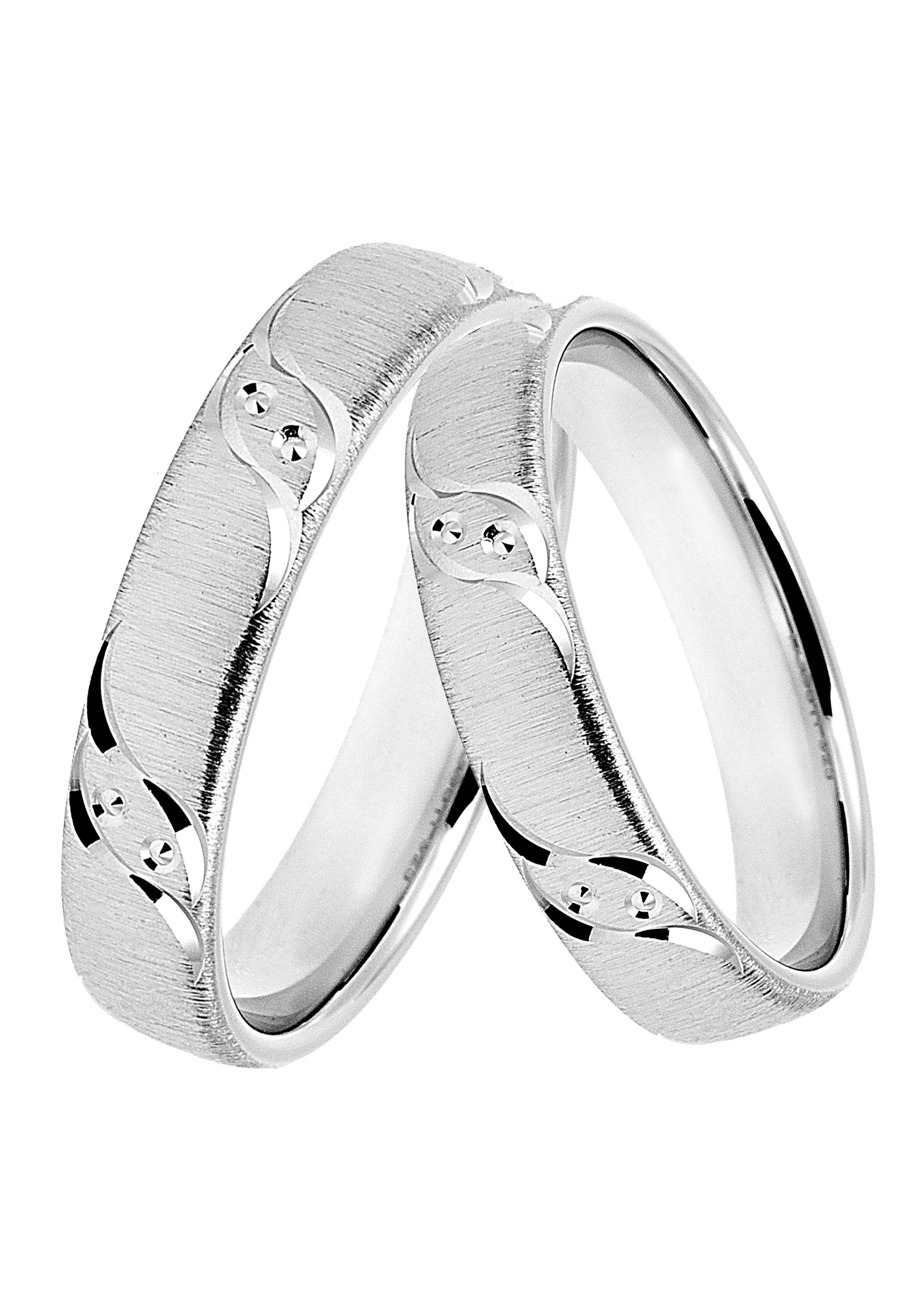 DOOSTI Trauring Schmuck Geschenk Silber 925 Trauring Ehering Partnerring LI günstig online kaufen