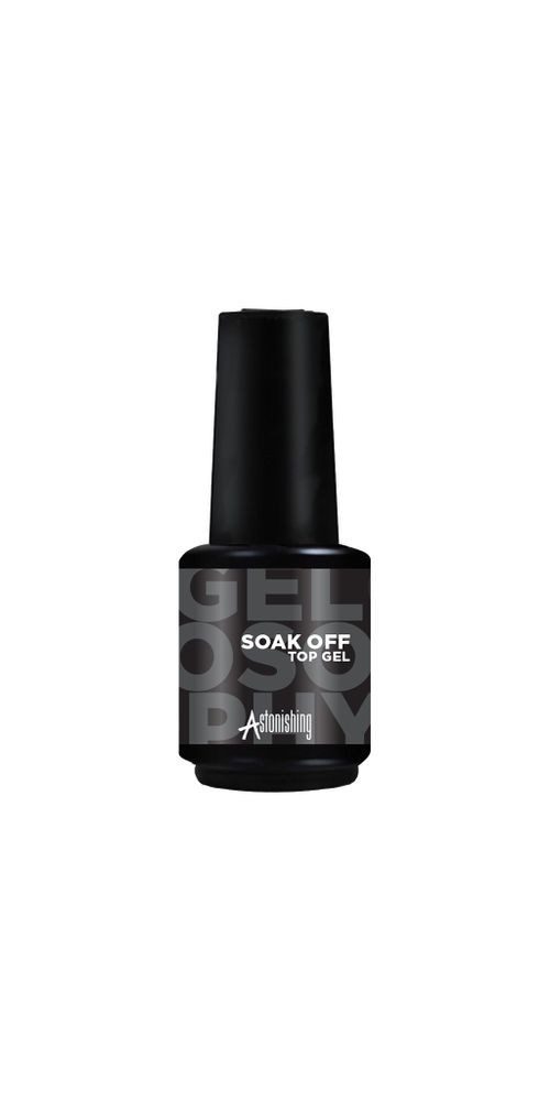 Astonishing Haargel Astonishing Soak Off Top Gel 15ml