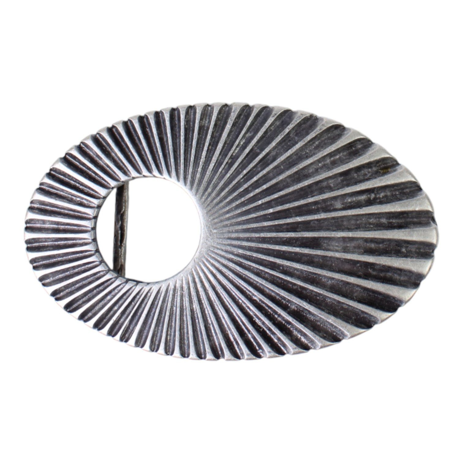 FRONHOFER Ремниschnalle 19439 (1-St) Ремниschnalle Damen, tolle Form, Schmuckschnalle, silber, 4 cm