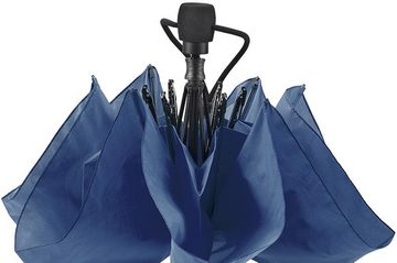 EuroSCHIRM® Taschenregenschirm light trek® ultra, marine, besonders leicht, kompakte Größe