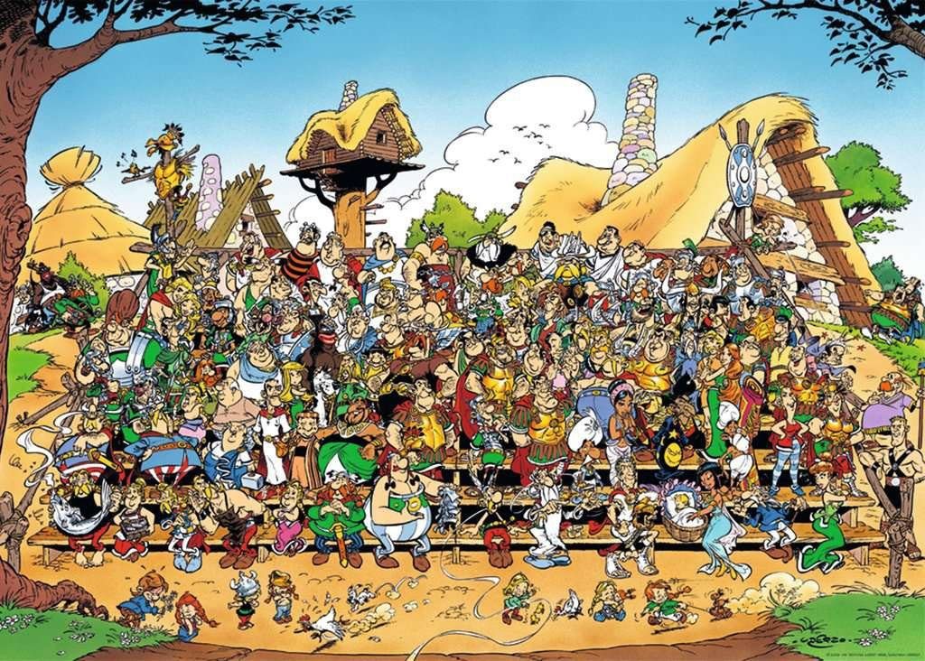 Ravensburger Puzzle 15434 Asterix Familienfoto Puzzleteile Teile 1000 Puzzle, 1000