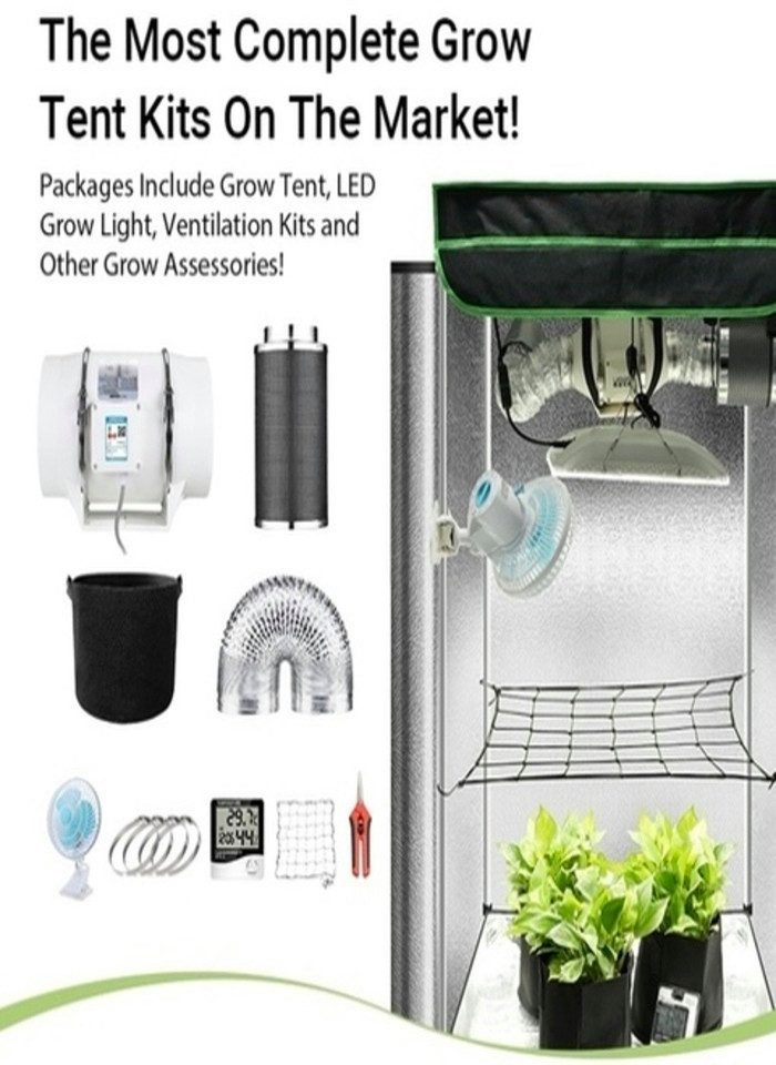 TEUTO Licht Gewächshaus 420LED® TIPI Growset günstig online kaufen