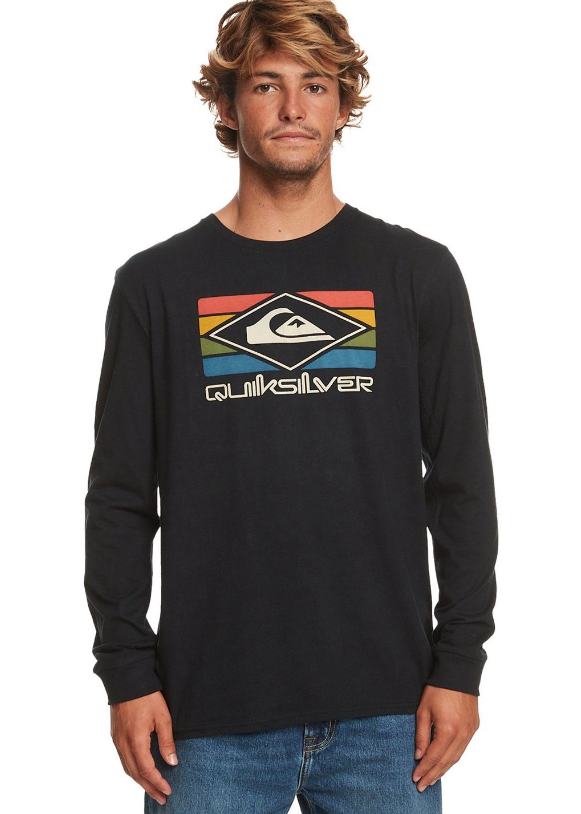 Longsleeve Quiksilver Langarm-T-Shirt Rainbow