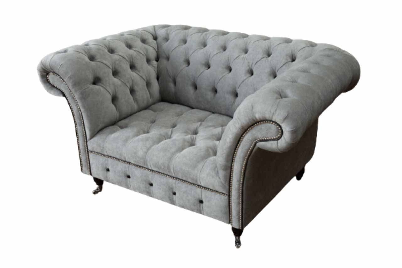 Wohnzimmer Sessel Couch Elegant JVmoebel Chesterfield-Sessel, Klassisch Chesterfield Design