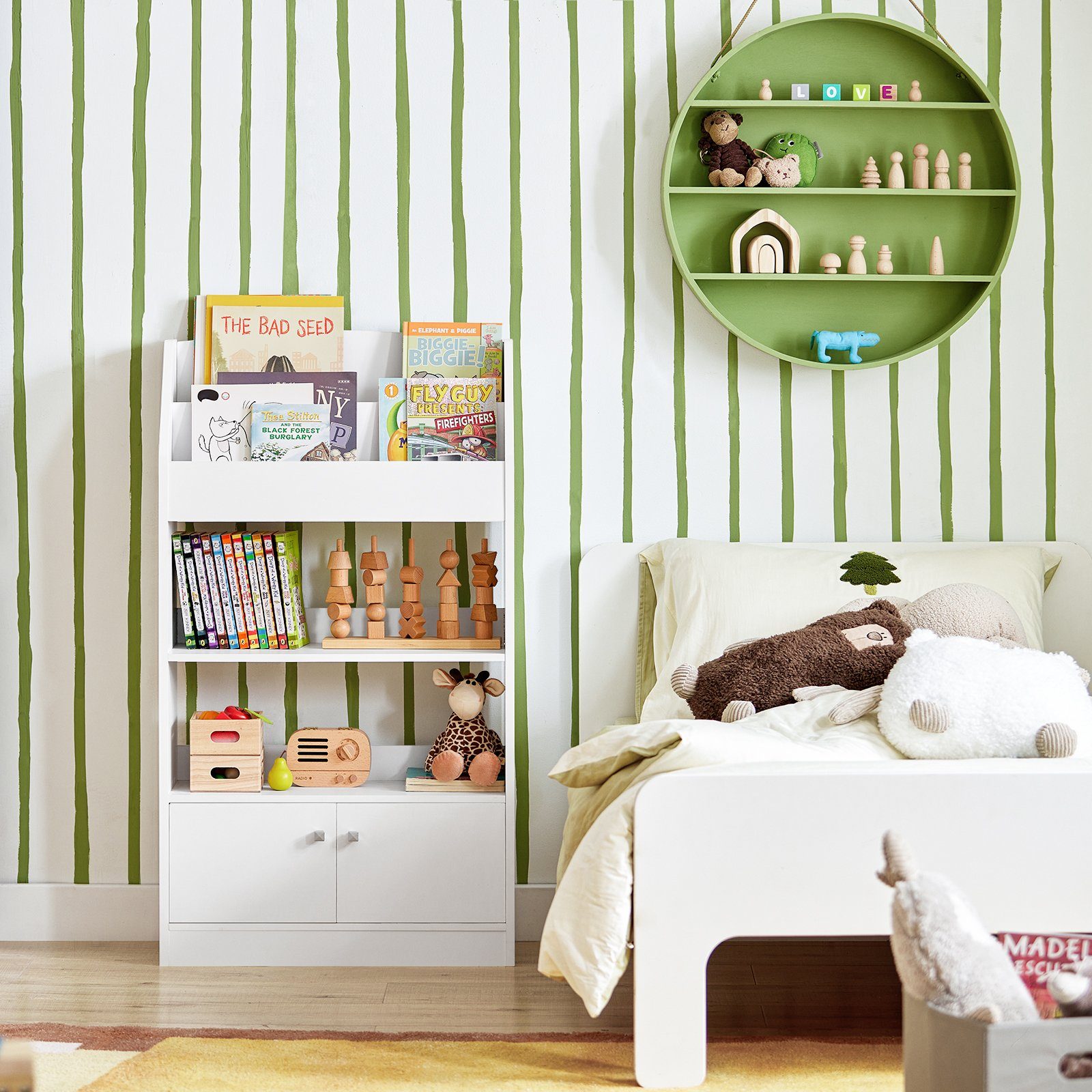 SoBuy Bücherregal KMB11, Kinderregal Bücherschrank mit günstig online kaufen