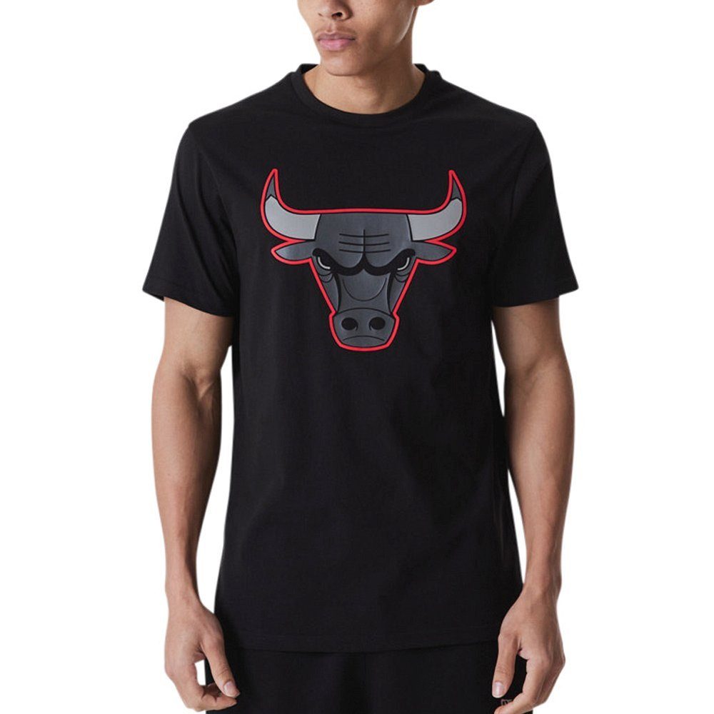 Chicago Bulls New Era Oil Slick Print T-Shirt