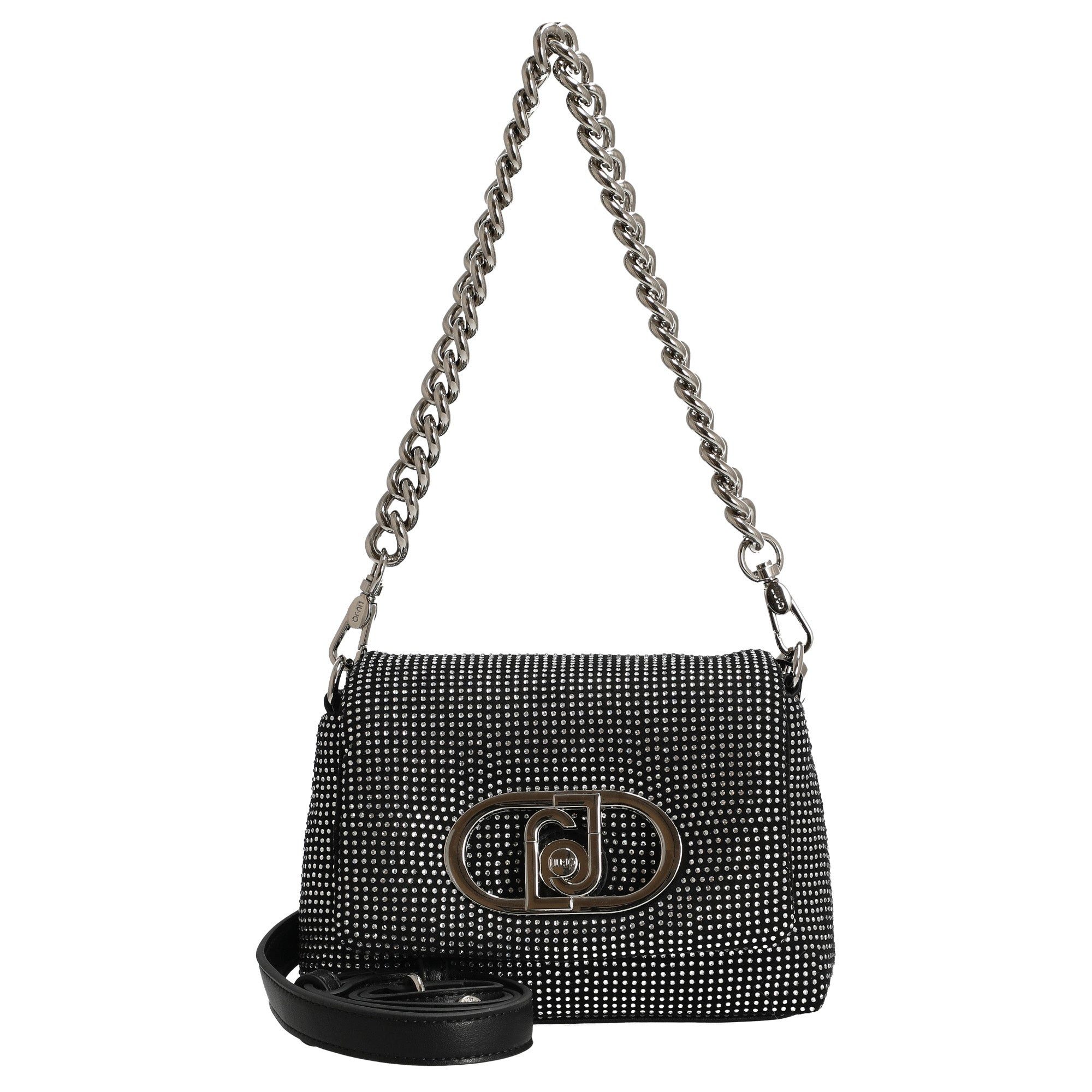 Liu Jo Umhängetasche Lapuffy - Umhängetasche 19 cm (nero/steel)