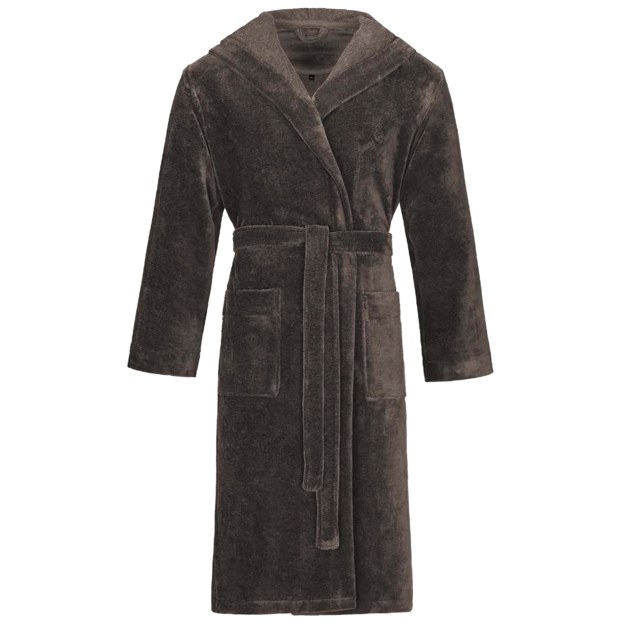 bugatti Herrenbademantel Roberto Kapuze Microfaser, Kapuze, 50% Baumwolle, günstig online kaufen