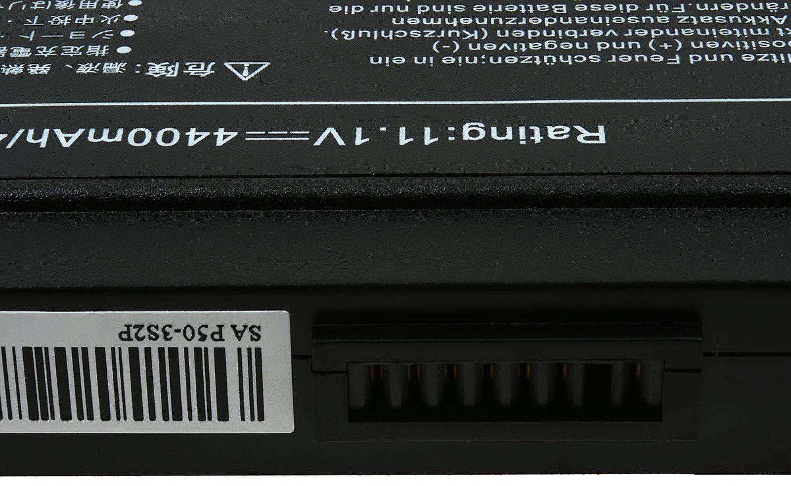 Powery Standardakku für Typ 4400 (11.1 mAh V) AA-PB4NC6B Samsung Laptop-Akku