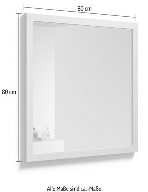 welltime Badspiegel Rustic, Breite 80 cm, FSC®-zertifiziert