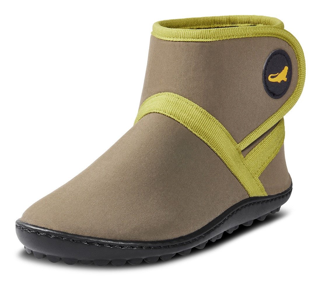 Leguano LEGUANITO THERMO Barfußschuh, Klettschuh, Kinderschuh, Boots mit wasserabweisender TEX-Ausstattung