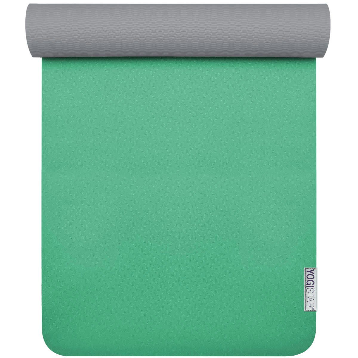 Yogistar Yogamatte Yogistar Yogamatte Yogimat Pro, Naturkautschuk, rutschfest, stoßdämpfend, pflegeleicht, hohe Qualität
