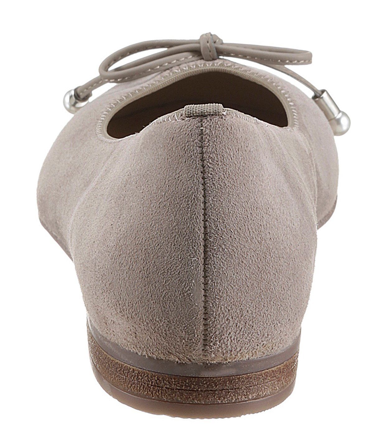 Schleife Ballerina SARDINIA eleganter mit taupe Ara