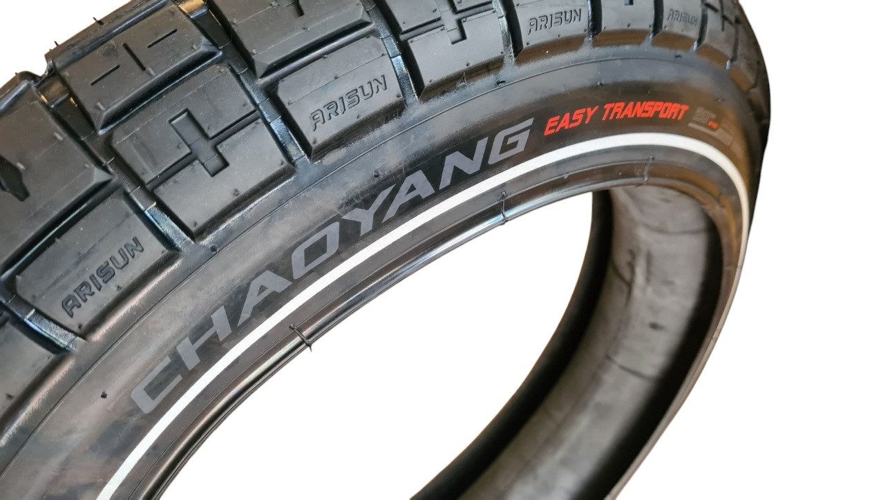 Chaoyang Fahrradreifen Fatbike Easy Transport 20x4.0 100-406 Pannenschutz inkl. 2 Schläuche, (4-tlg)