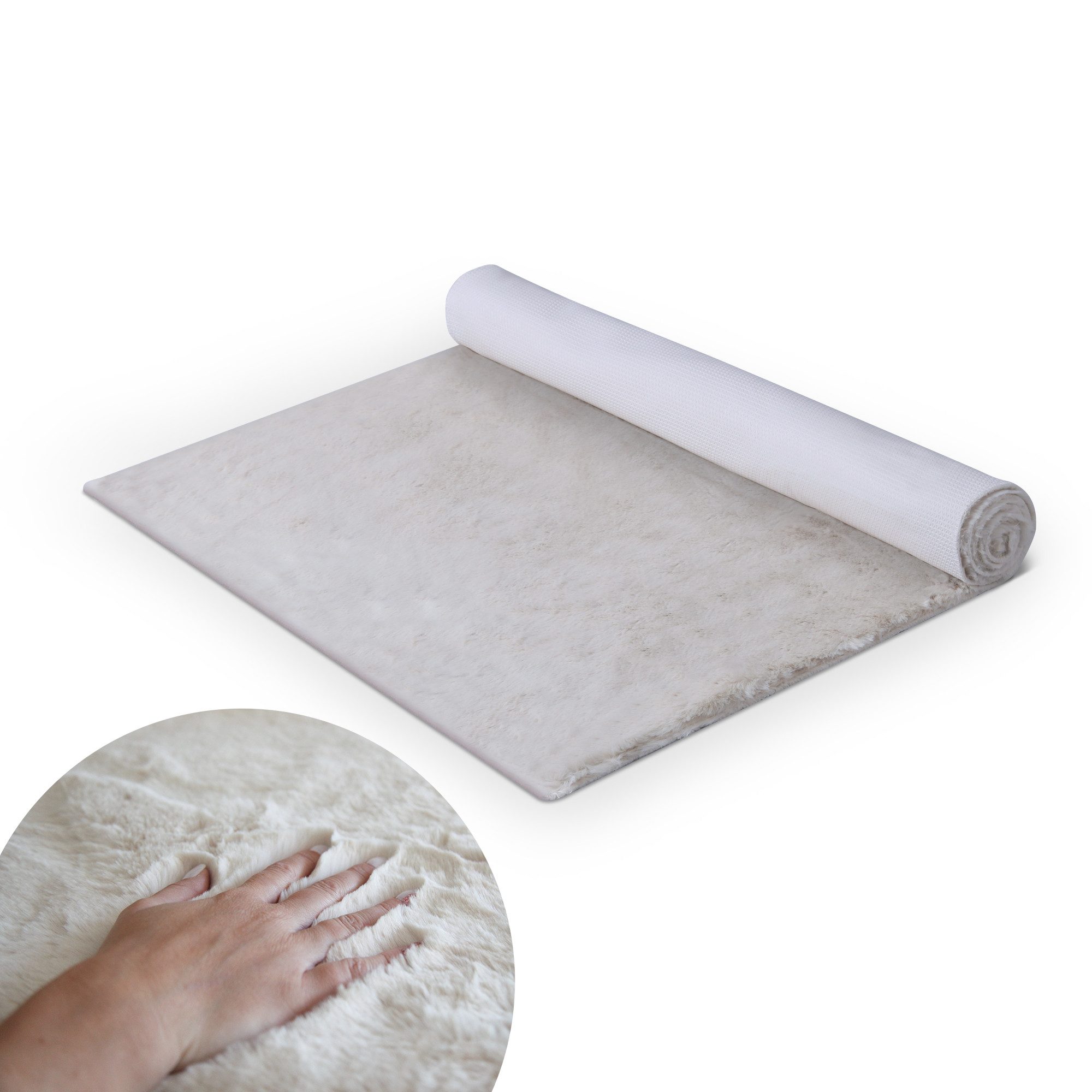 Hochflor-Teppich 60x120cm