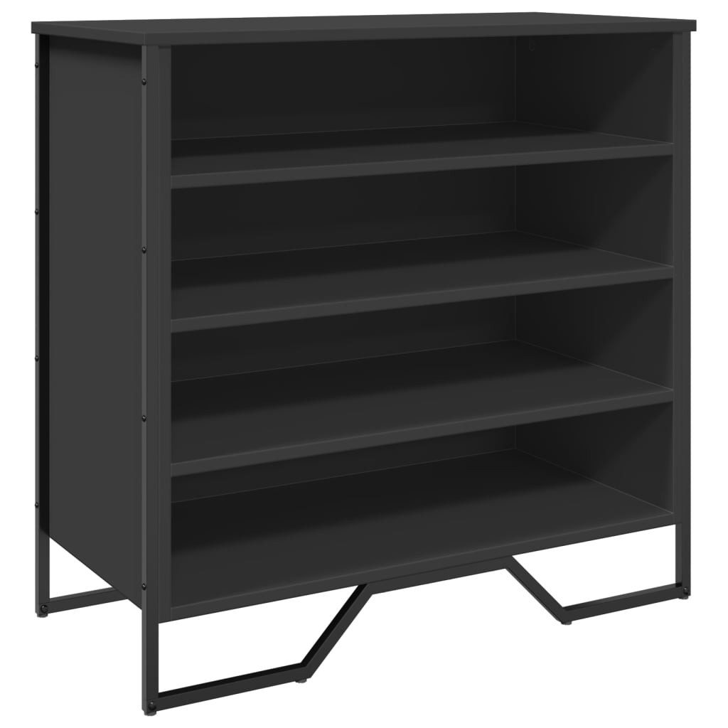 vidaXL Schuhregal Schuhregal Schwarz 80x38x78 cm günstig online kaufen
