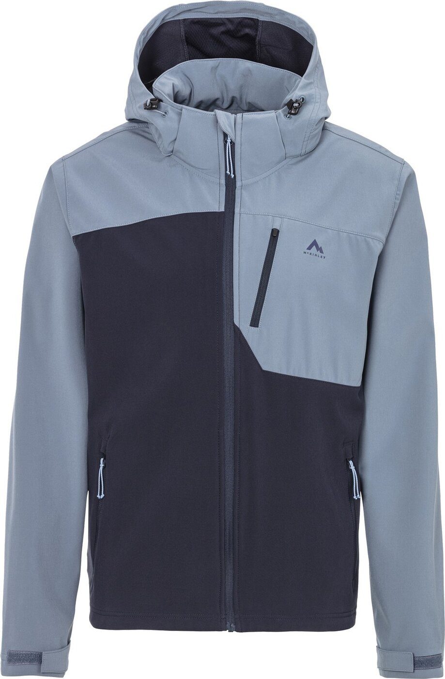 McKINLEY Softshelljacke He.-Jacke Mount Bona M WHITE/BLACK/BLACK