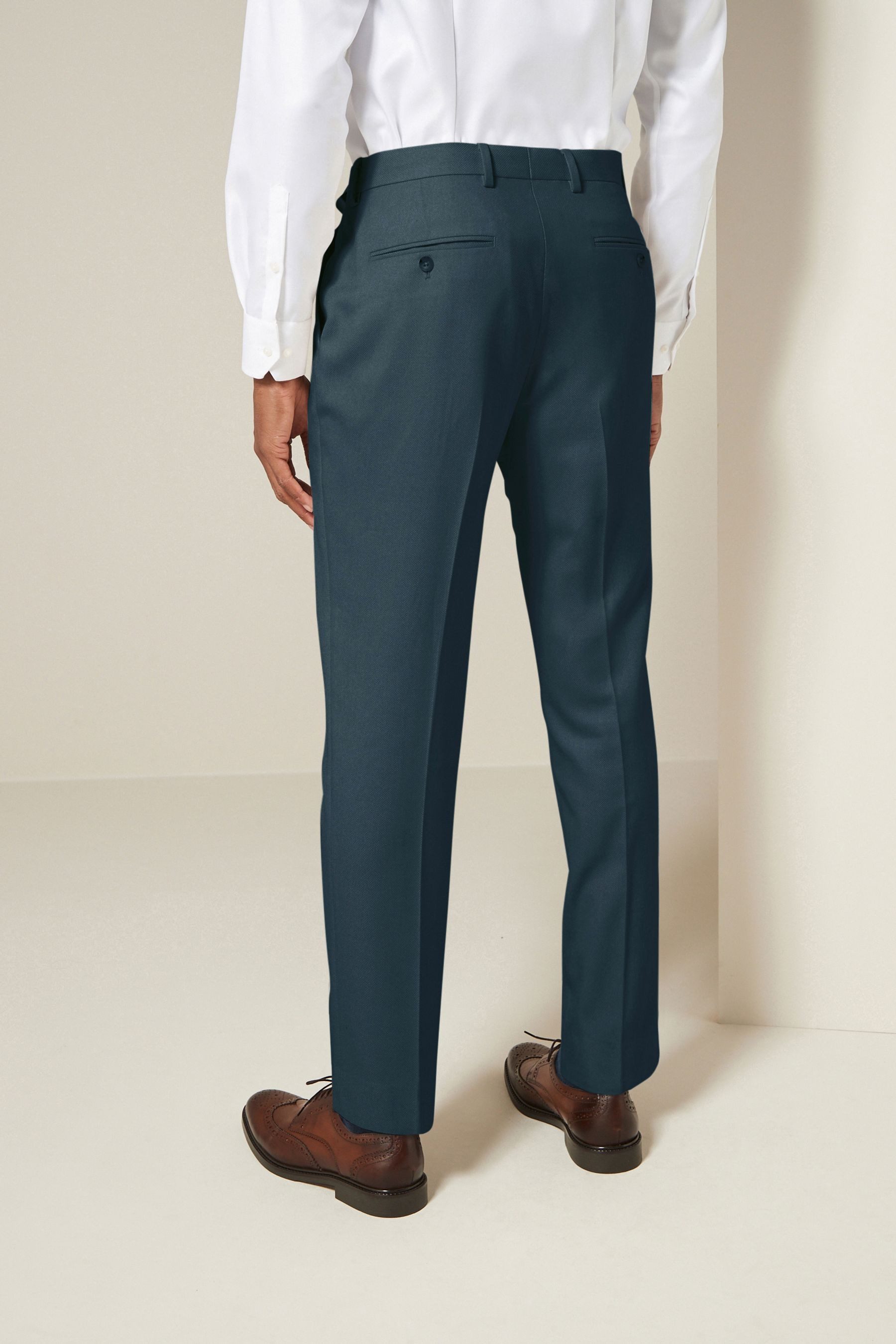 Next Anzughose Strukturierter Anzug: Slim Fit günstig online kaufen
