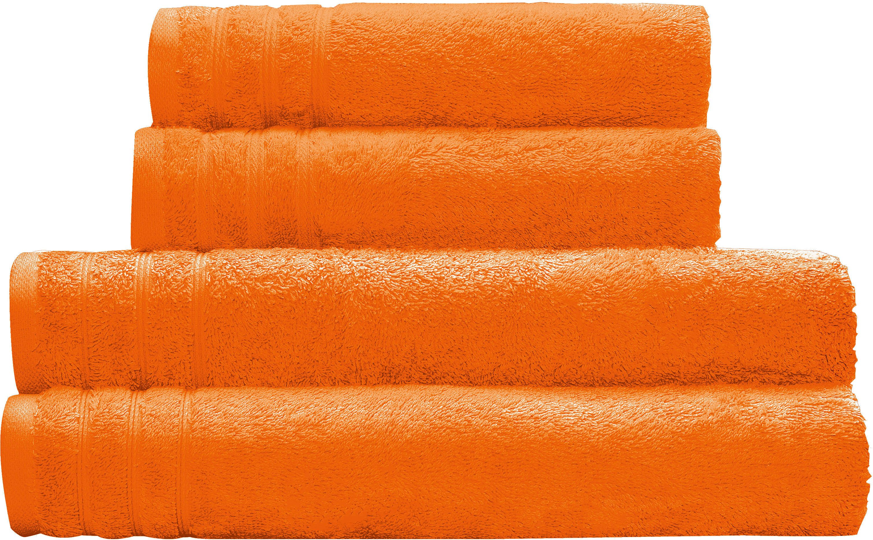 Kleine Wolke Duschtuch Royal, 1 Stück (70/140 cm), Frottier (1-St), Uni Farben, mit Bordüre, weich, auch in verschiedenen Sets erhältlich