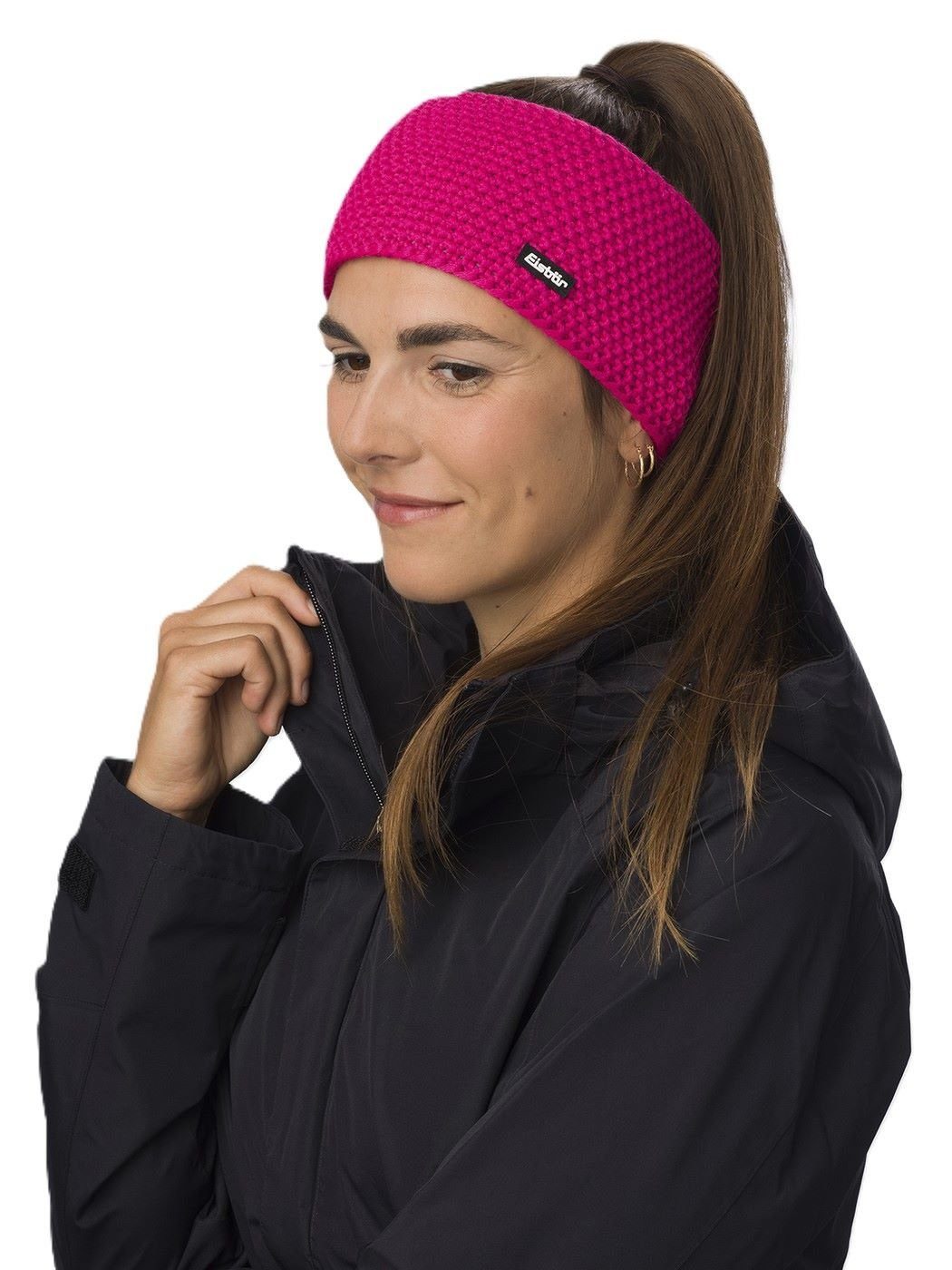Eisbär Stirnband Jamies (Futter aus Fleece-Merinowolle) pink Damen