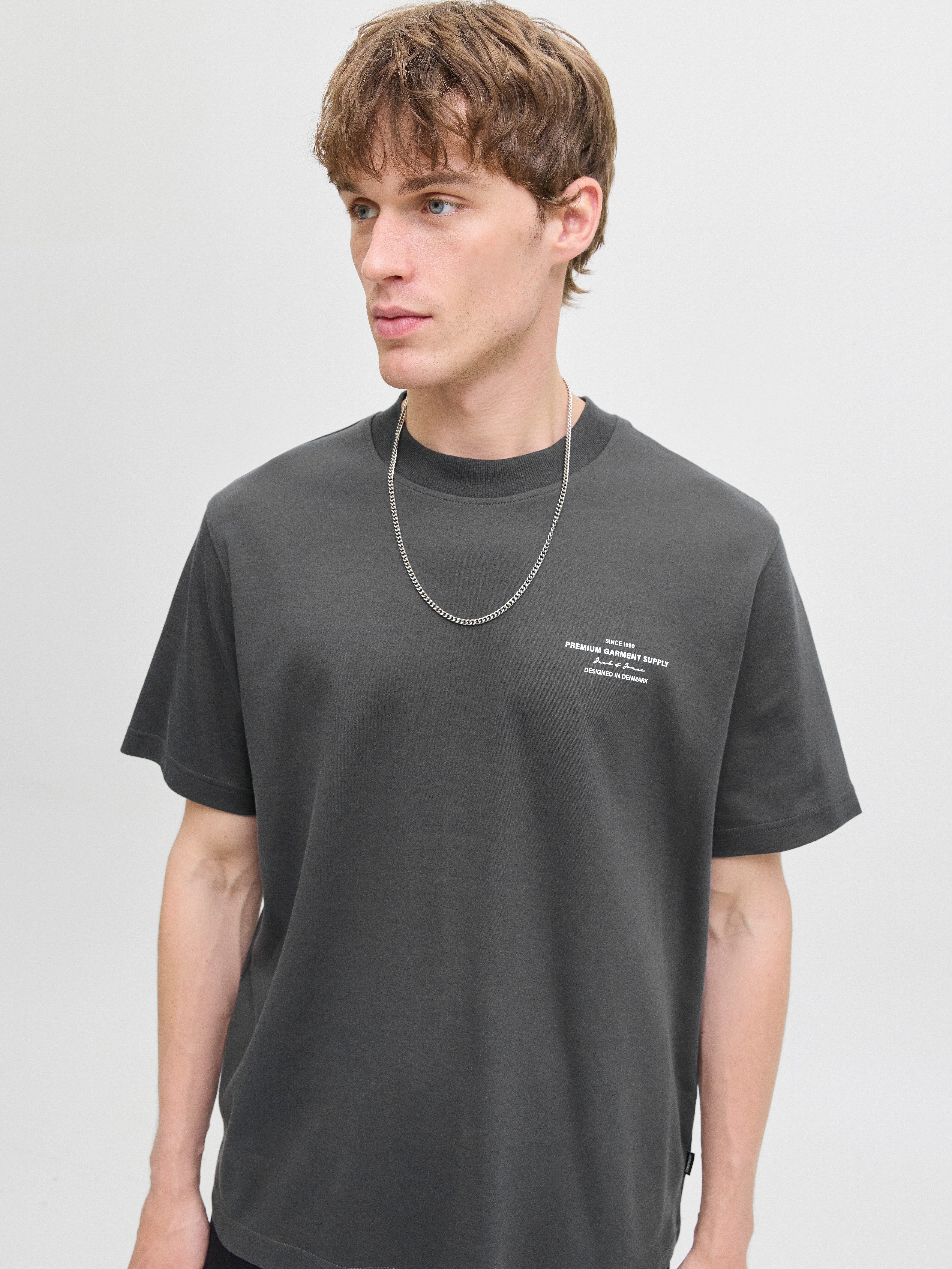 Jack & Jones Rundhalsshirt JPRBLACHAD BRANDING SS CREW NECK TEE SN günstig online kaufen