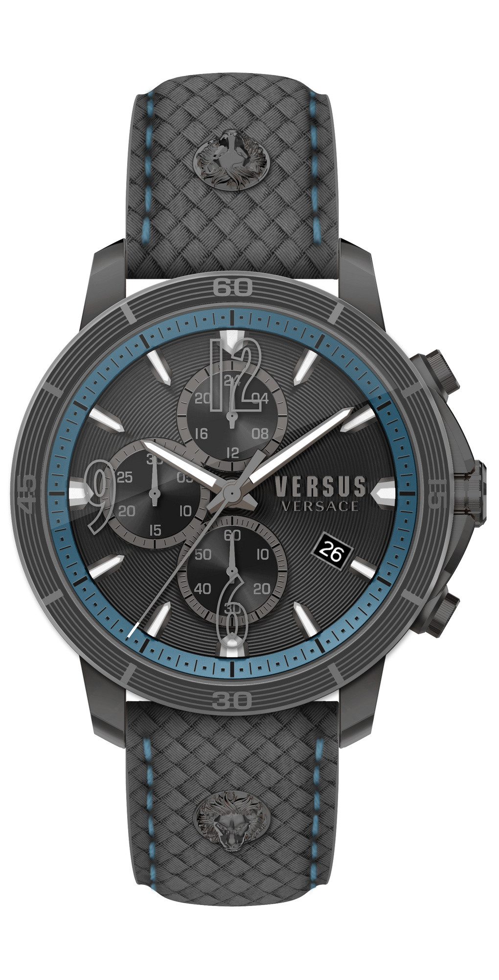 Versace Chronograph Chronograph für Herren, (1-tlg., Armbanduhr)