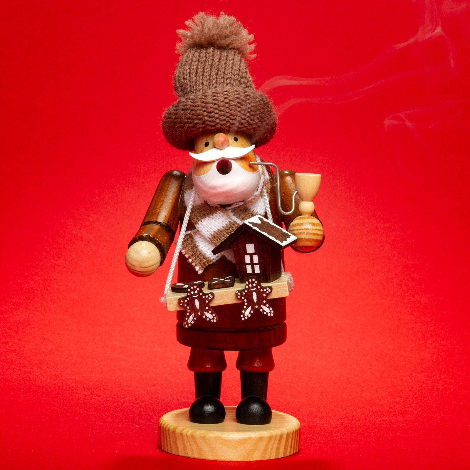 SIKORA Weihnachtsfigur RM-A Räuchermännchen aus Holz günstig online kaufen