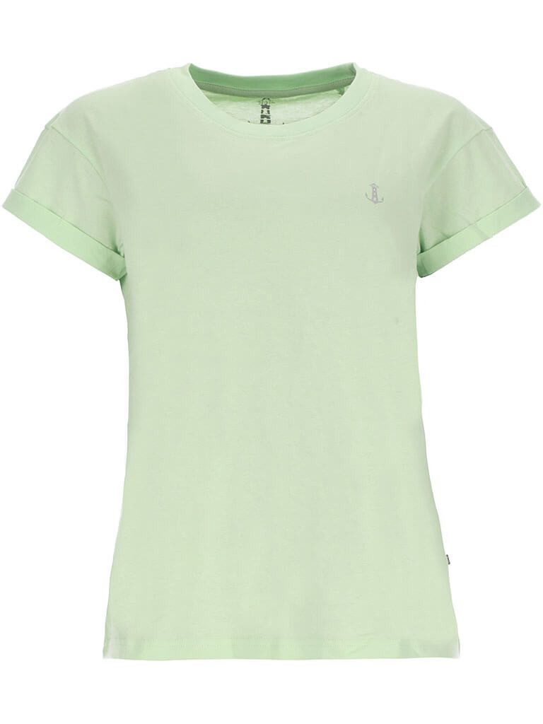 Leitfeuer T-Shirt 11336 Damen Kurzarm-Shirt mit überschnittenen Schultern - T-Shirt Baumwolle