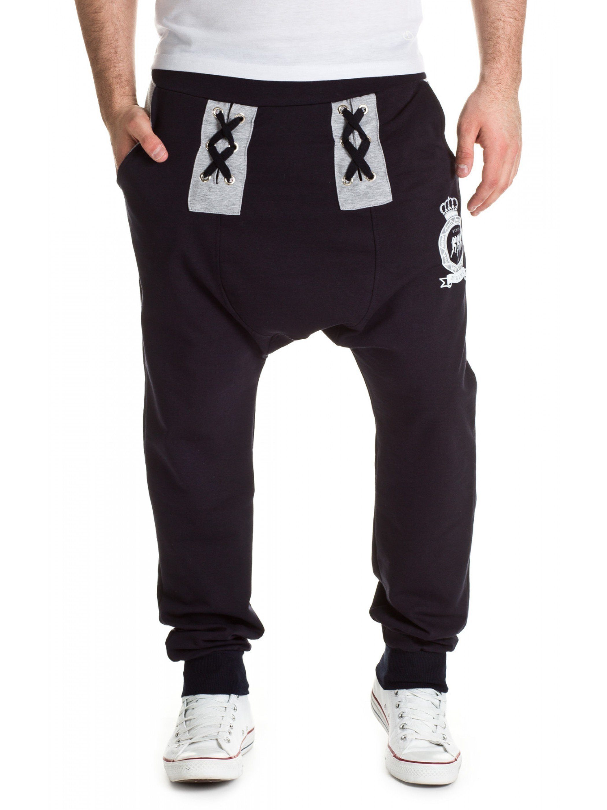 Yazubi Jogginghose (navy/grey) Jogginghose Grau Unifarbe 1176 in