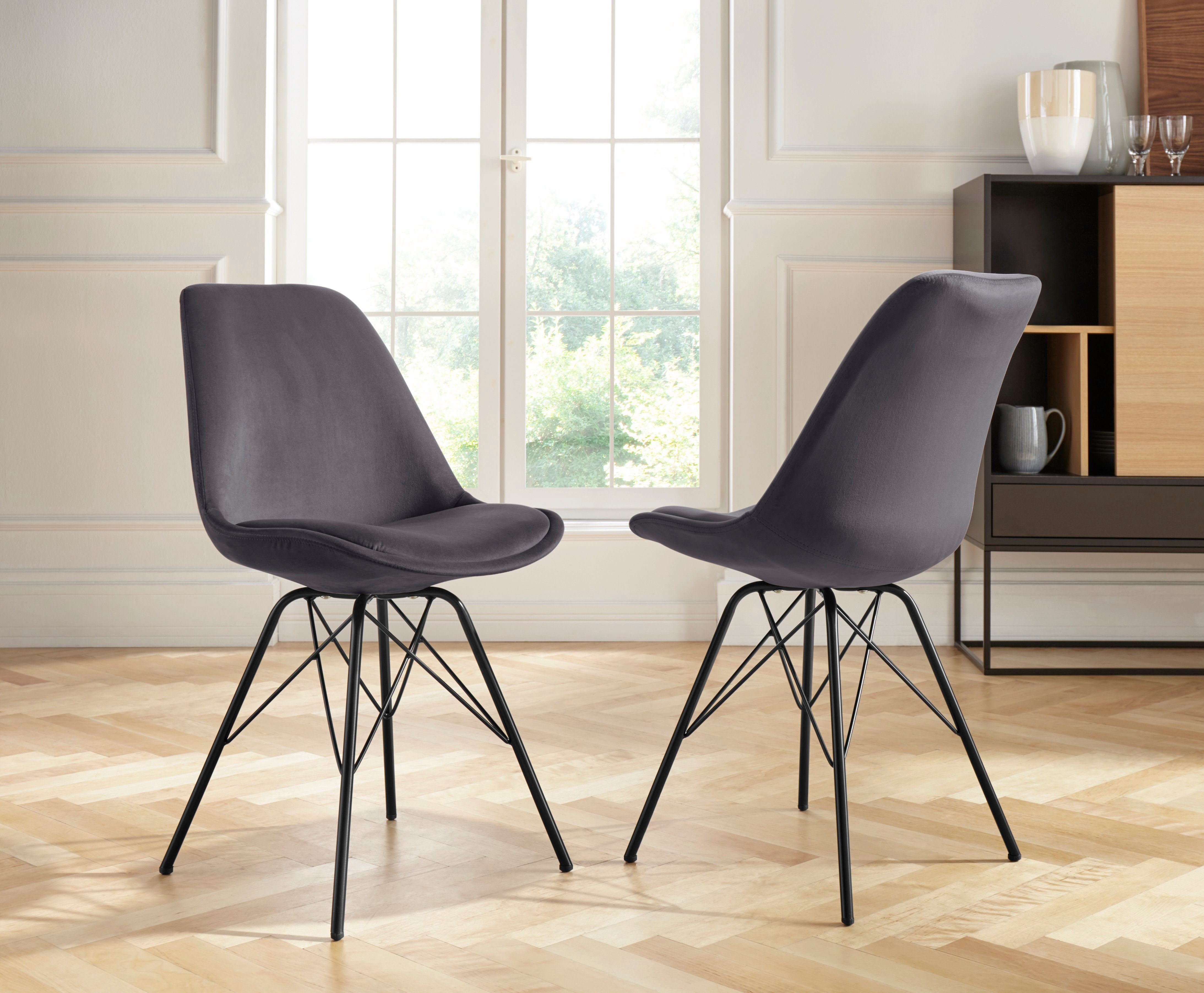 Homexperts Schalenstuhl »Ursel 02« (2 Stück), Sitzschale mit Bezug in Samt online kaufen | OTTO Homexperts Schalenstuhl »Ursel 02« (2 Stück), Sitzschale mit Bezug in Samt online kaufen | OTTO