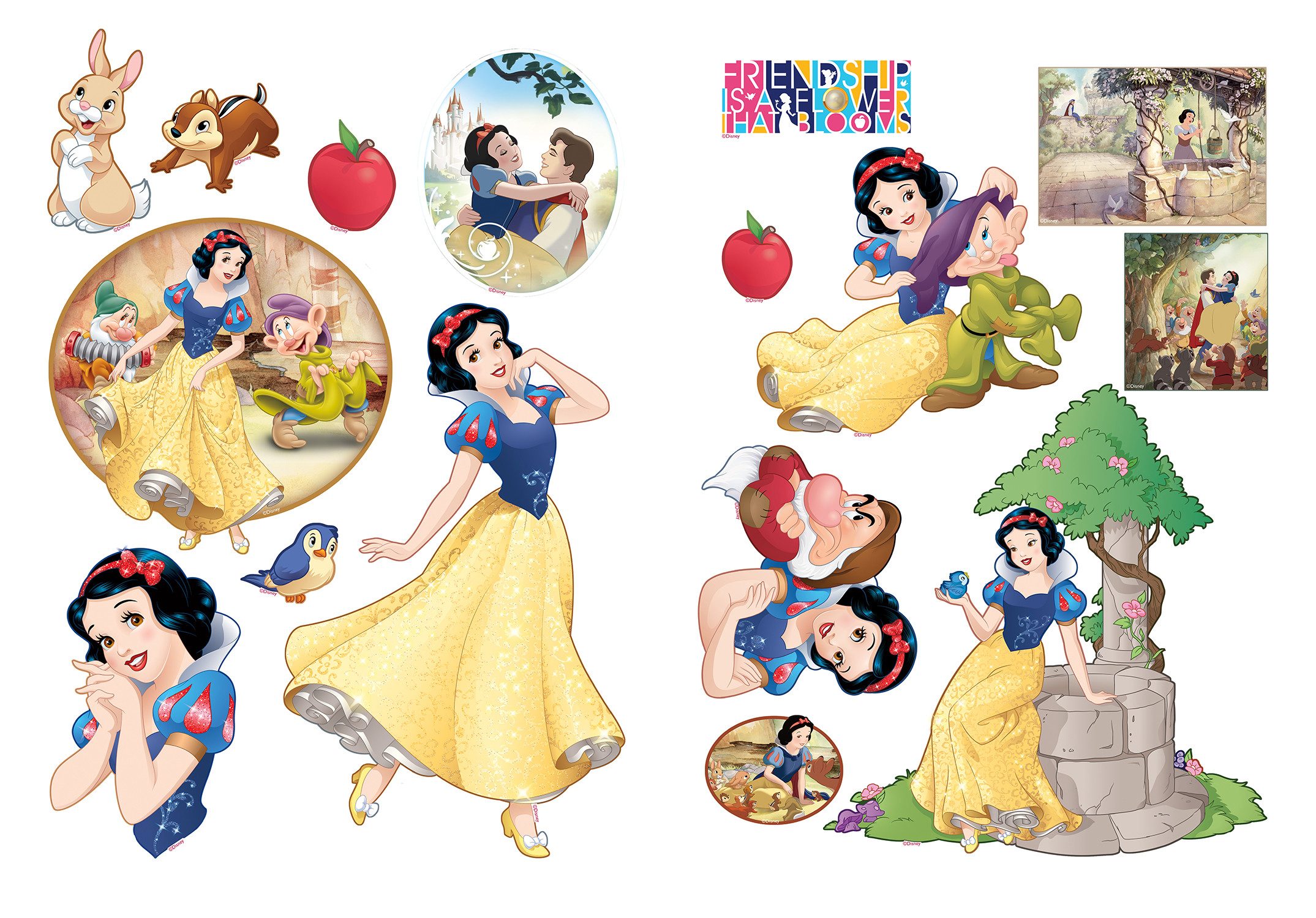 Wallarena Wandsticker Kinderzimmer Wandtattoo Wandaufkleber Wanddeko günstig online kaufen