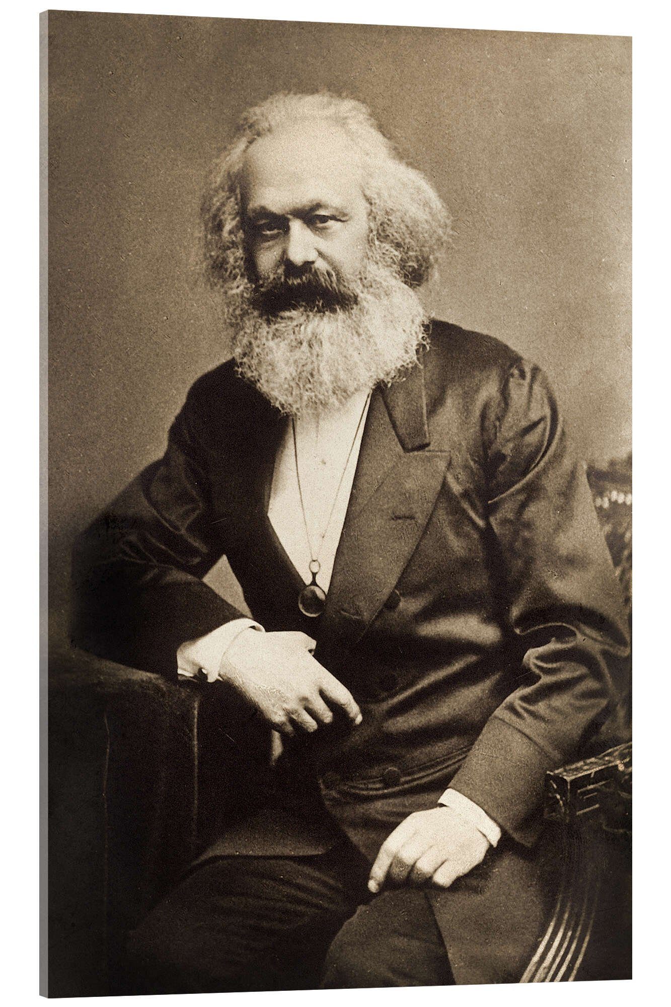 Posterlounge Acrylglasbild Bridgeman Images, Karl Marx II, Fotografie