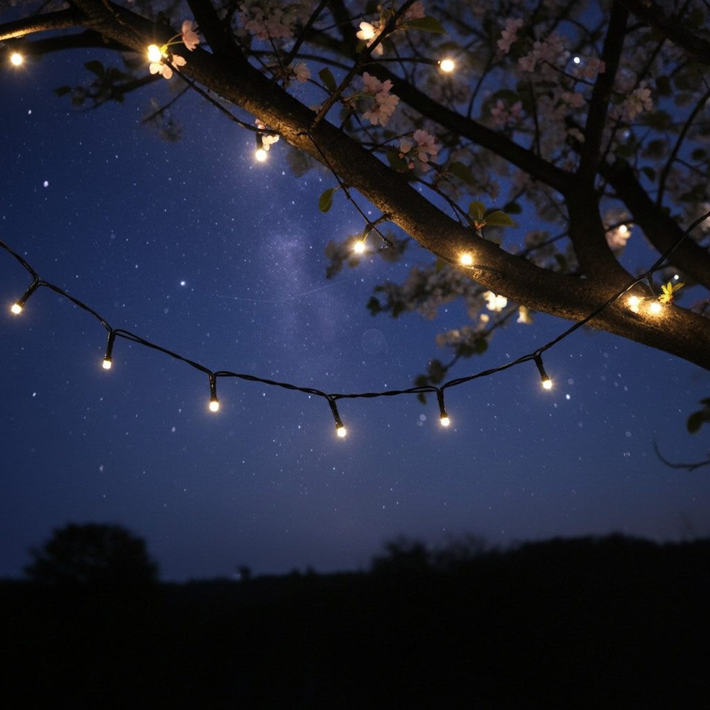 Nedis LED-Lichterkette SmartLife LED Lichterkette 5m, App- & Sprachsteuerung, IP65 Outdoor, WLAN-Lichterkette mit einstellbarem Weißlicht & 11 Leuchtmustern