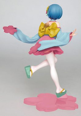 Taito Actionfigur Re:Zero Precious PVC Statue Rem Sakura Ver. Renewal Edition 23 cm