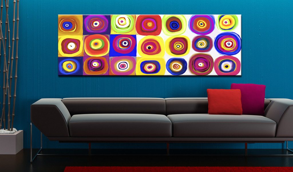 Artgeist Wandbild Colourful Carousel