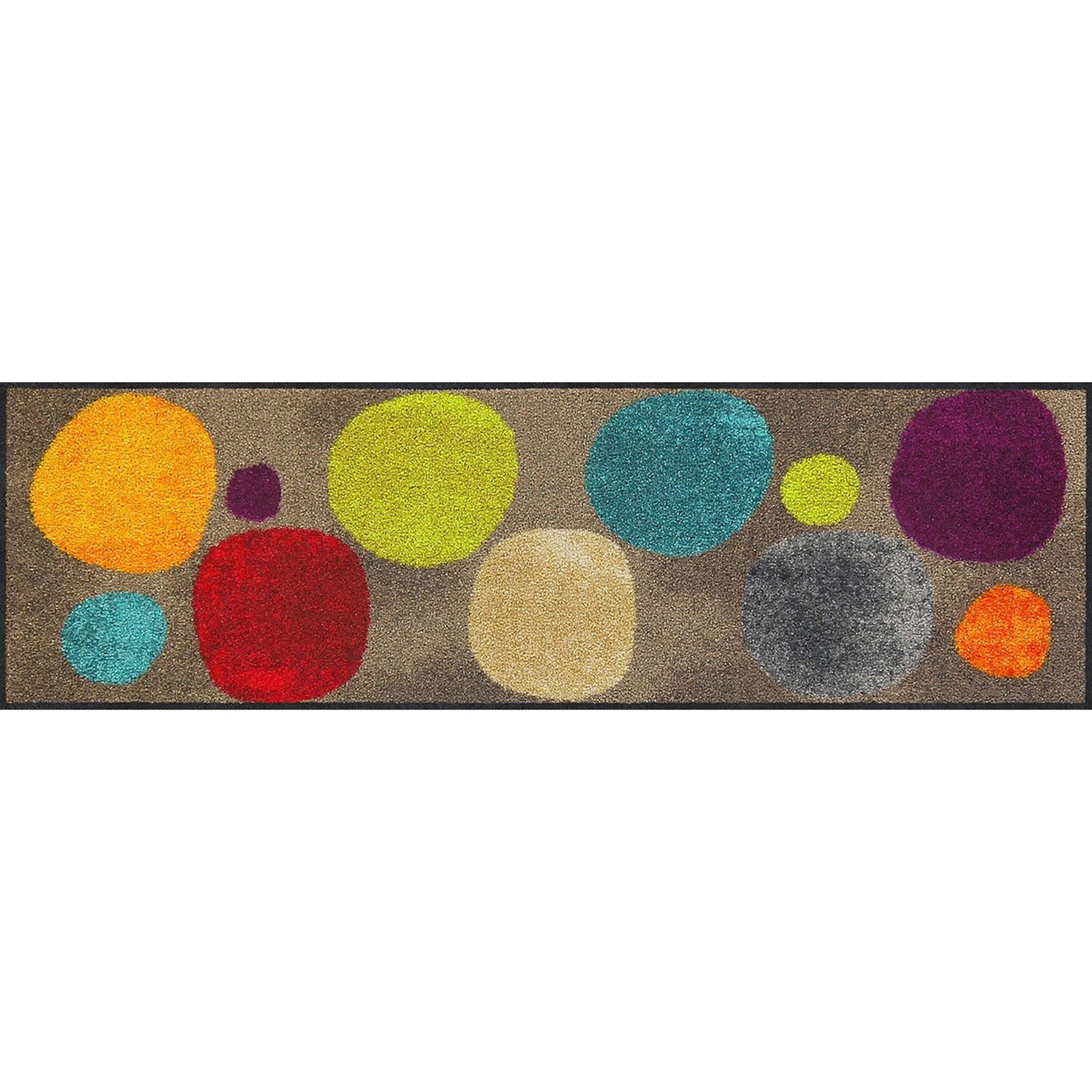 Salonloewe Läufer Läufer klein 30x100 Broken Dots, Läufer klein, Höhe: 300 mm