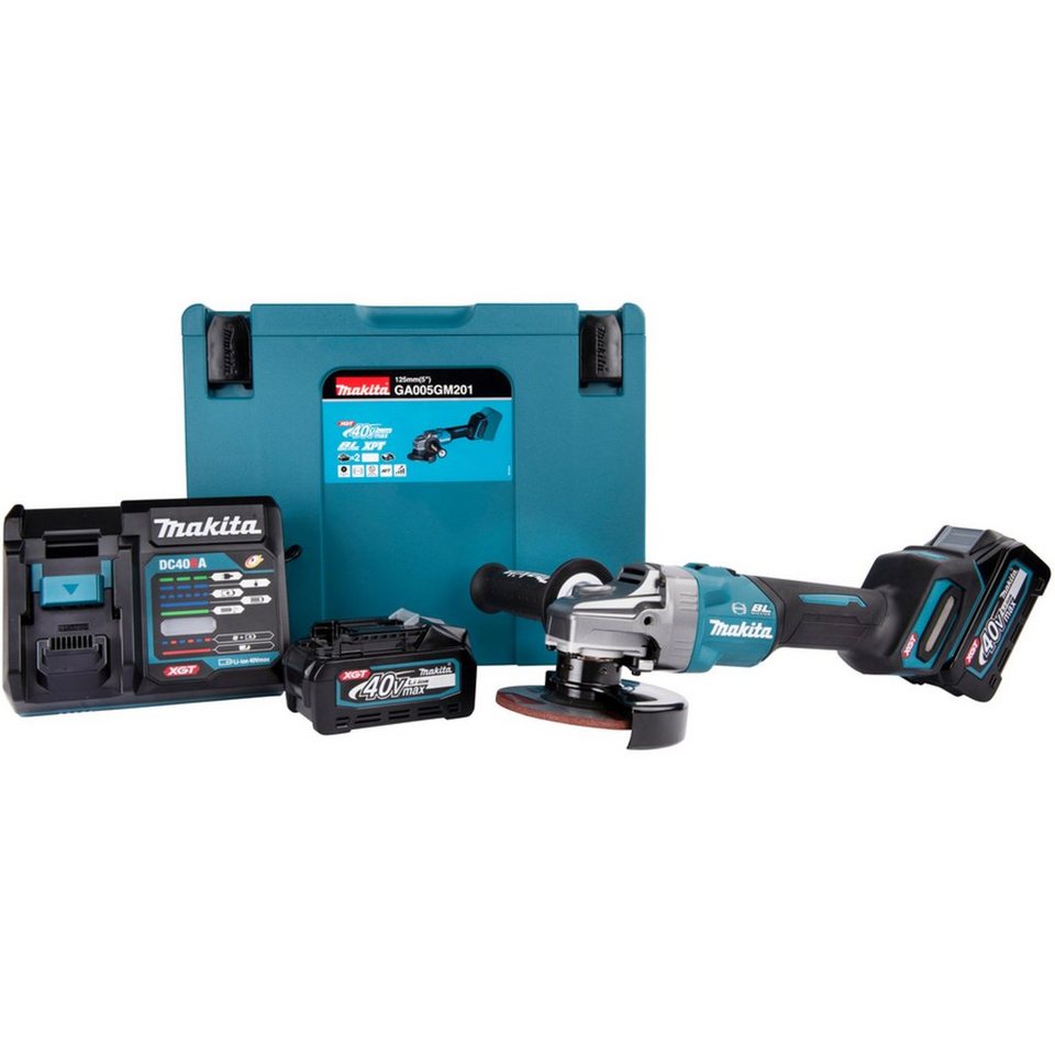 Makita Winkelschleifer Makita Akku-Winkelschleifer GA005GM201 XGT