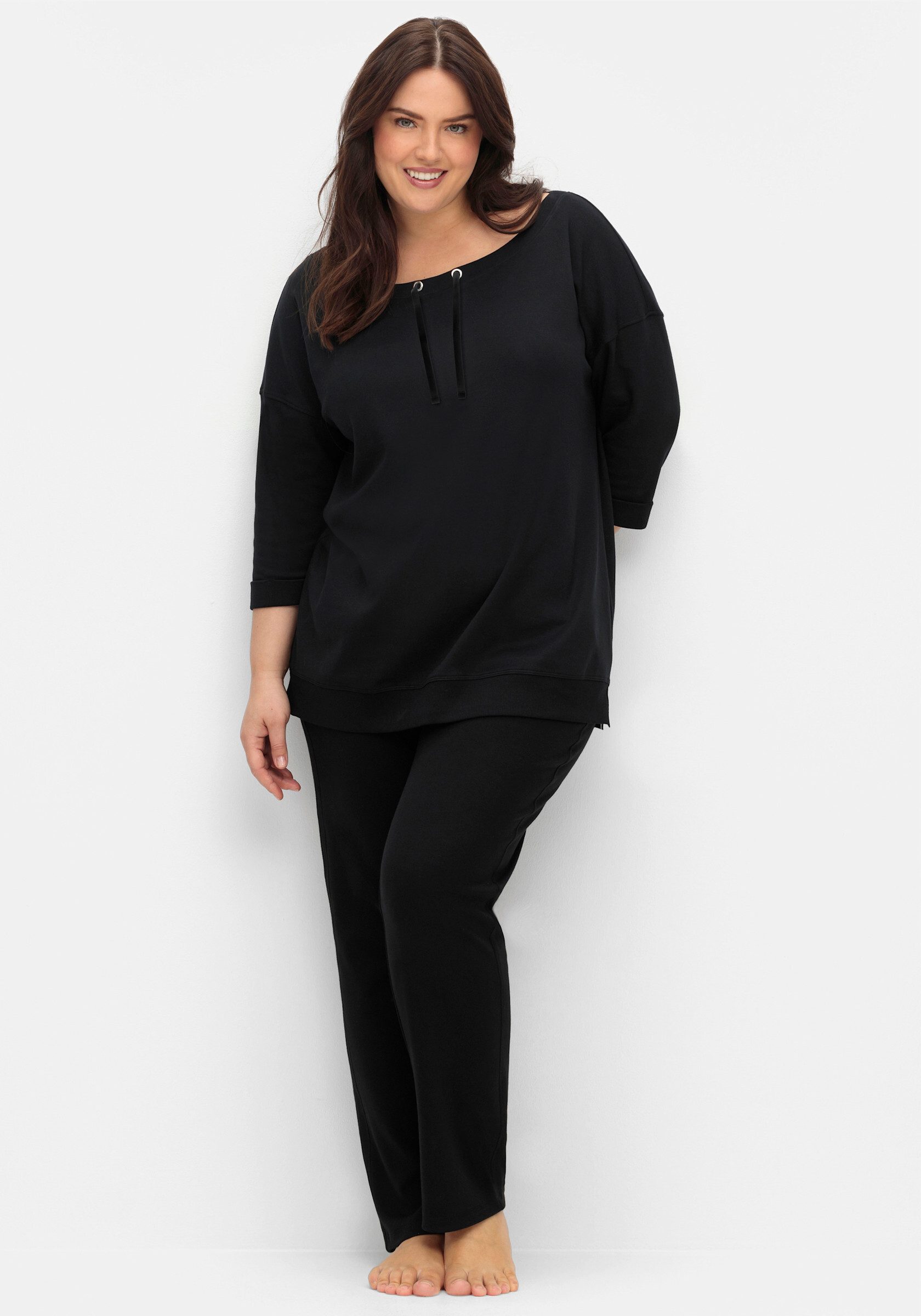Sheego T-Shirt Oversize-Shirt günstig online kaufen