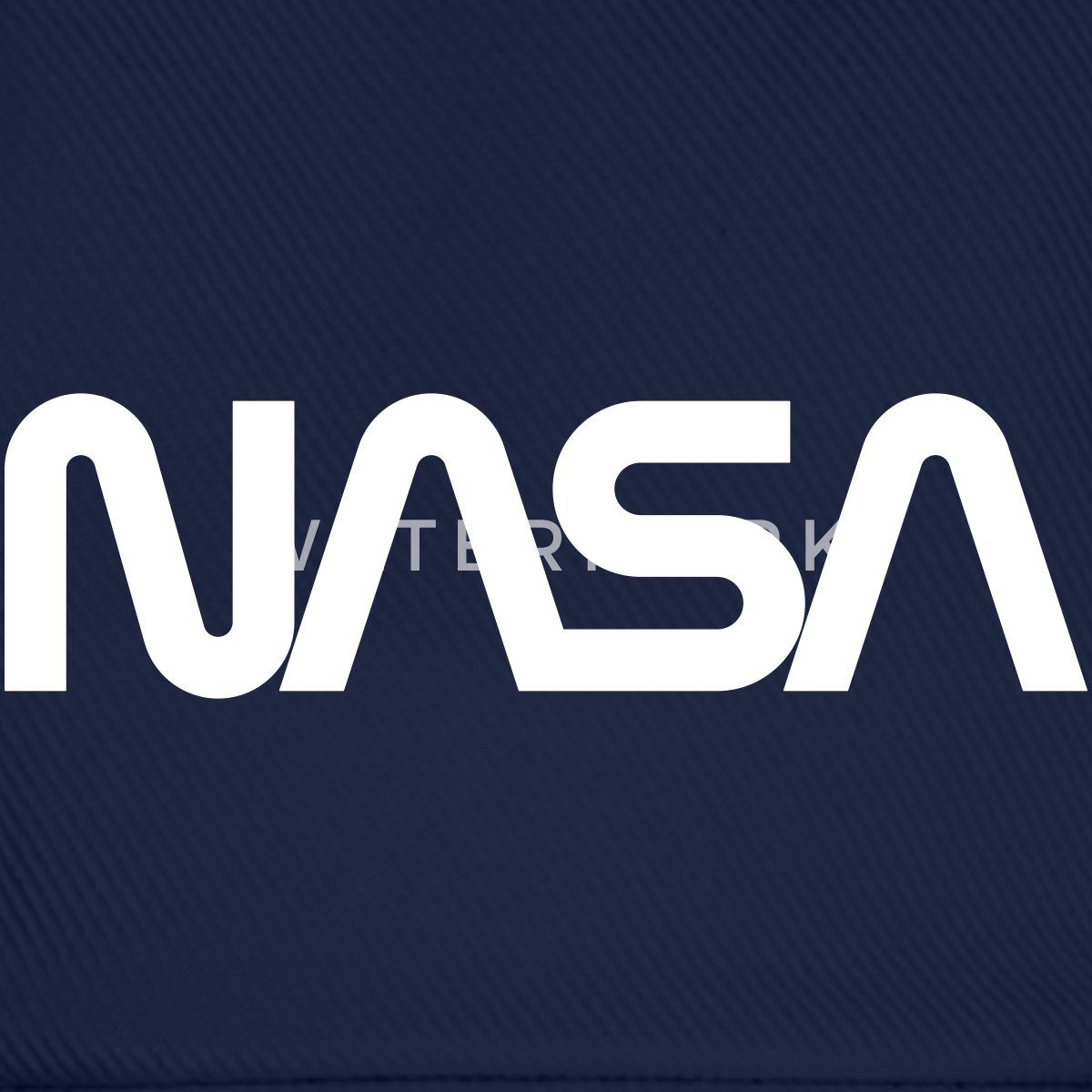 Spreadshirt Baseball Cap NASA Logo Baseballkappe (1-St)