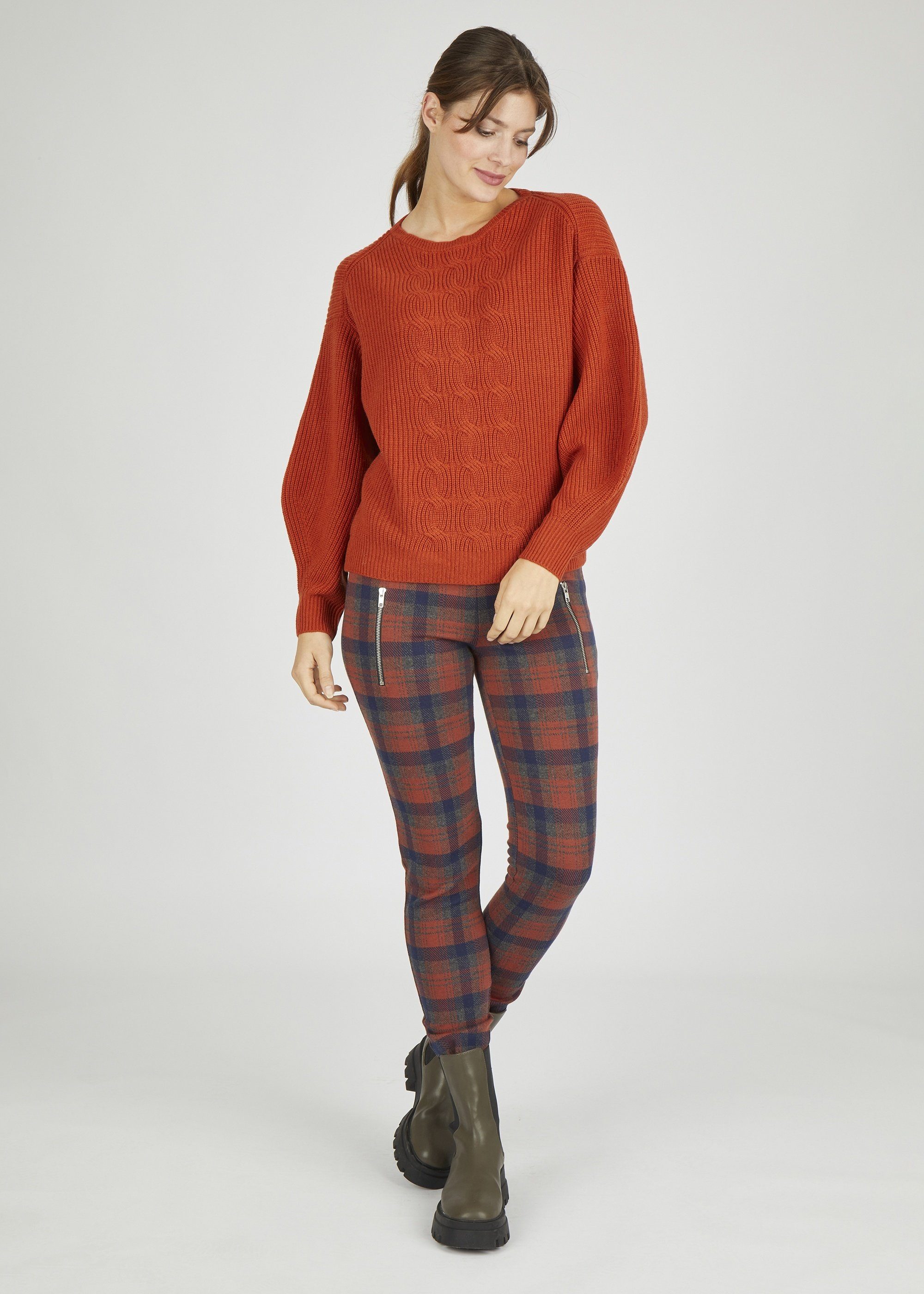 eve in paradise Rundhalspullover »Alexa« (1tlg)