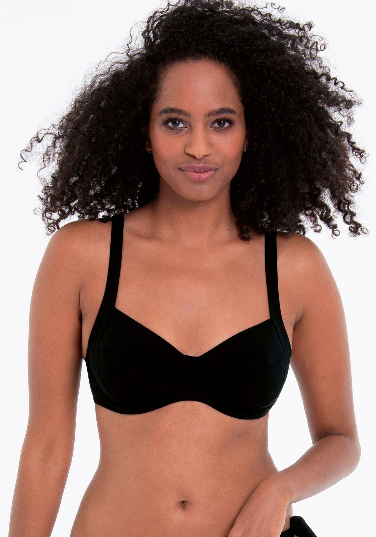 Rosa Faia Bügel-Bikini-Top Sibel, formende Bügel, gefütterte Cups, verstellbare Träger, basic